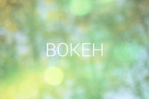 焦外散斑(bokeh)解析